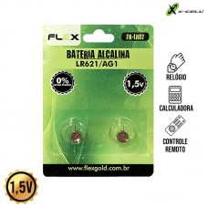 Cartela 2un Bateria Alcalina LR621/AG1 FX-LR07 X-Cell
